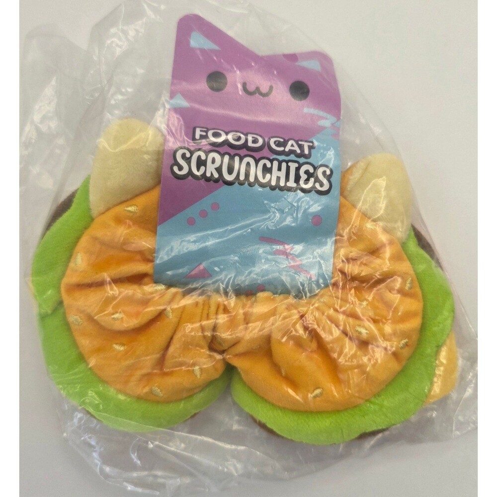 Aphmau Cheeseburger Cat Scrunchie